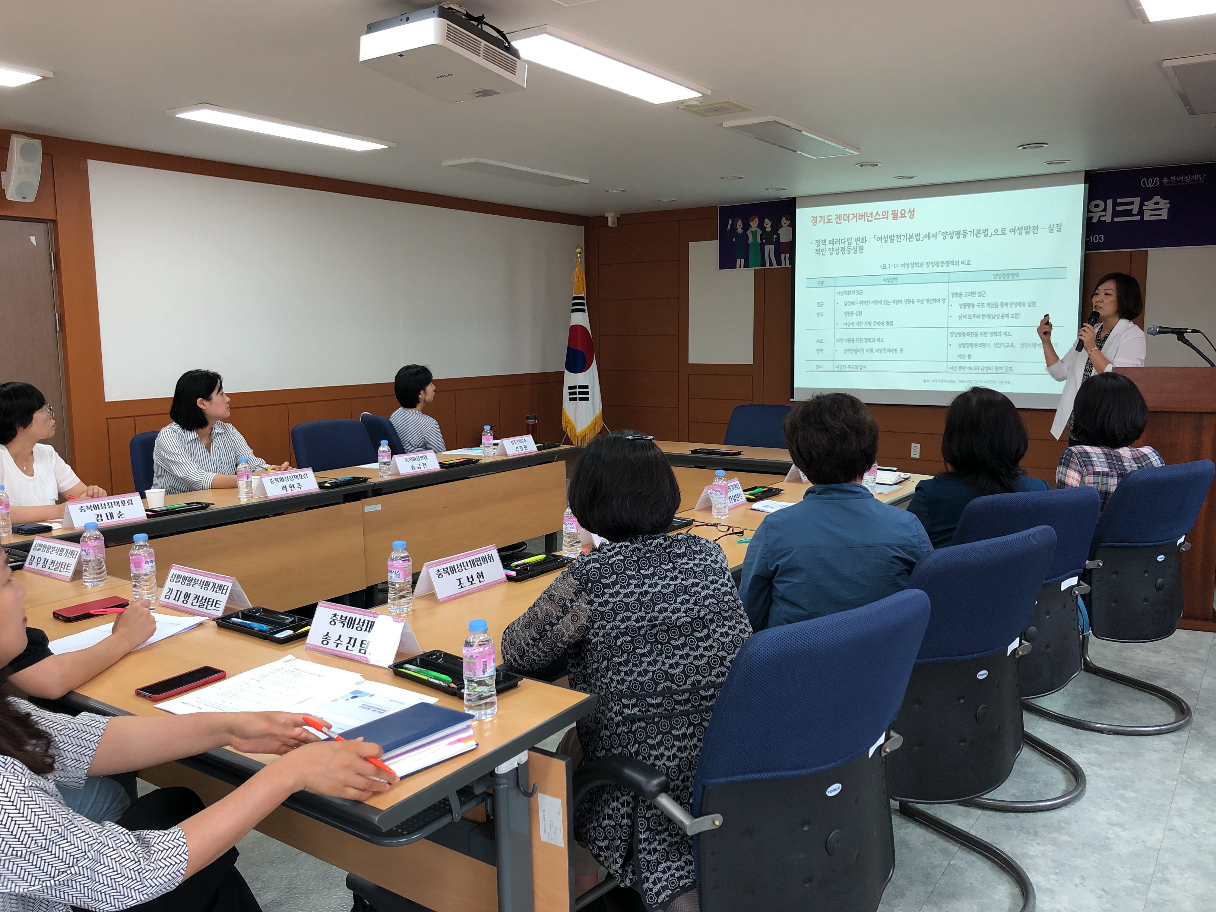 2018 충북 성주류화정책참여단 스타트 워크숍